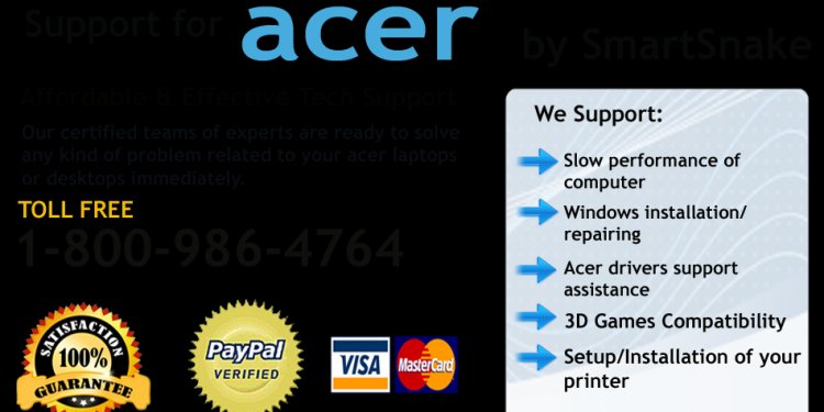 Support for Acer Laptop