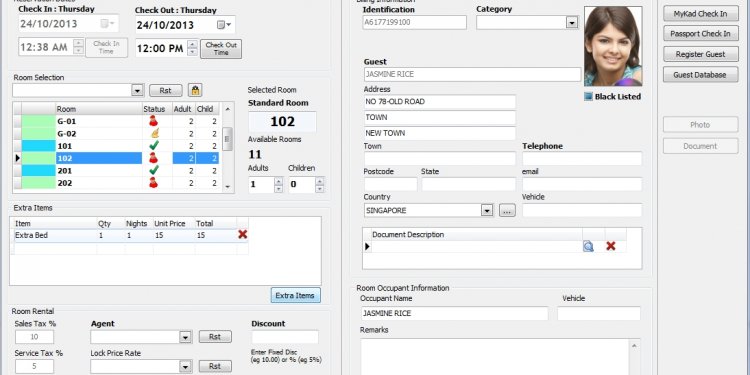 Time share software system