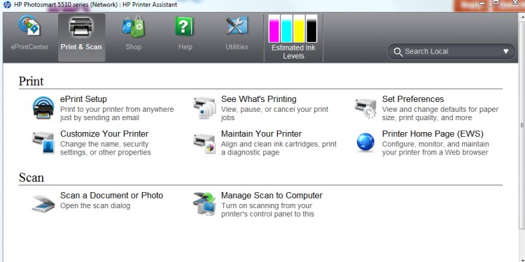 HP 6510 Printer Assistant