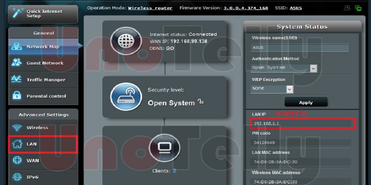 A. Write down your router IP