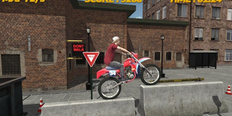 Stunt bike racing games