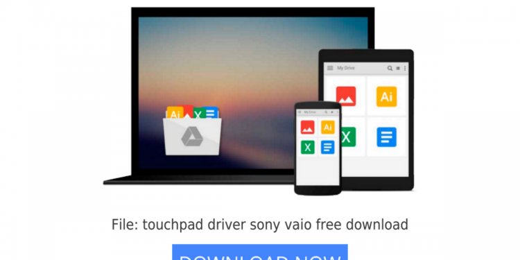 Touchpad driver sony vaio free