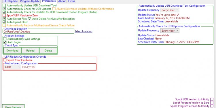 UEFI Download Tool is a Tool