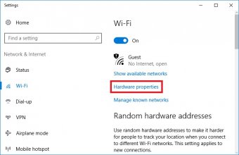 Hardware properties