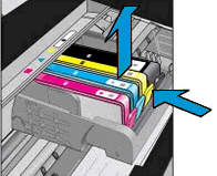 Image: Remove the cartridge from the slot