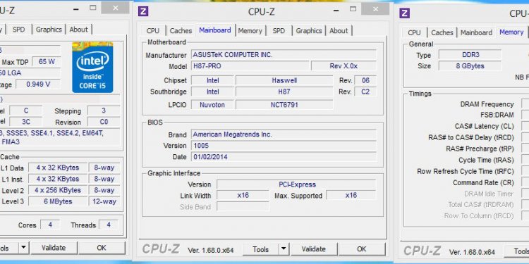 ASUS motherboard CPU support List