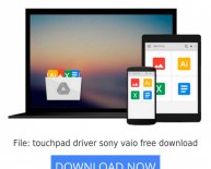 Touchpad Driver Sony VAIO